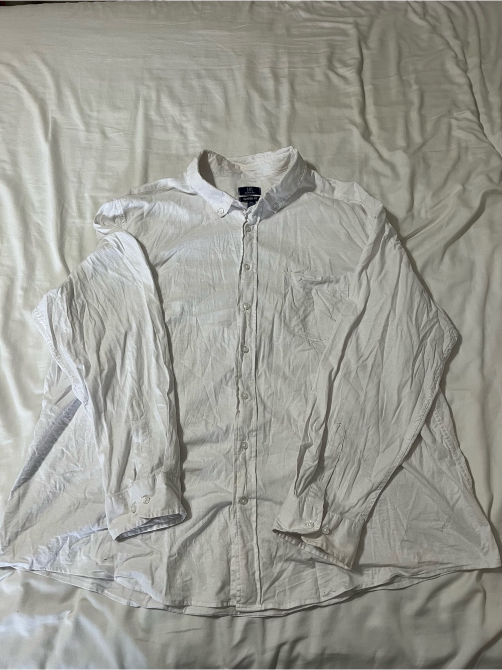 George White Lightweight Button-Up Shirt Jacket